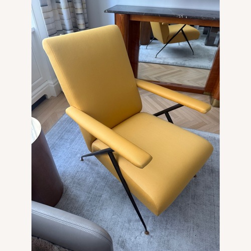 Used Mid Century Italian Recliner Armchair for sale on AptDeco