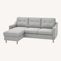 IKEA Barslov Gray Sleeper Sofa 