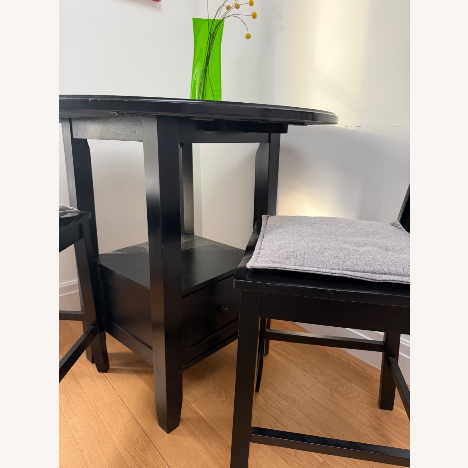 IKEA Black Table Set with Chairs  - image-3