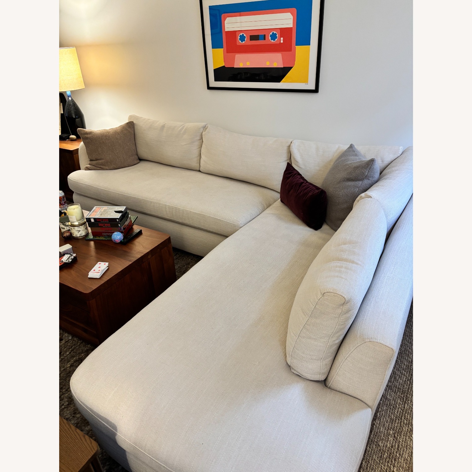 West Elm Leroy L Chaise Sofa - image-2