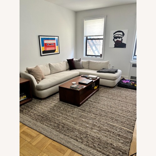 Used West Elm Wool Cavallo Rug  for sale on AptDeco