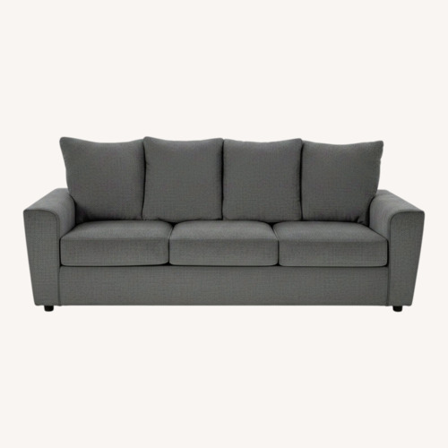 Used Ashley Furniture Stairatt Blue Fabric 3+ Seater Sofa for sale on AptDeco