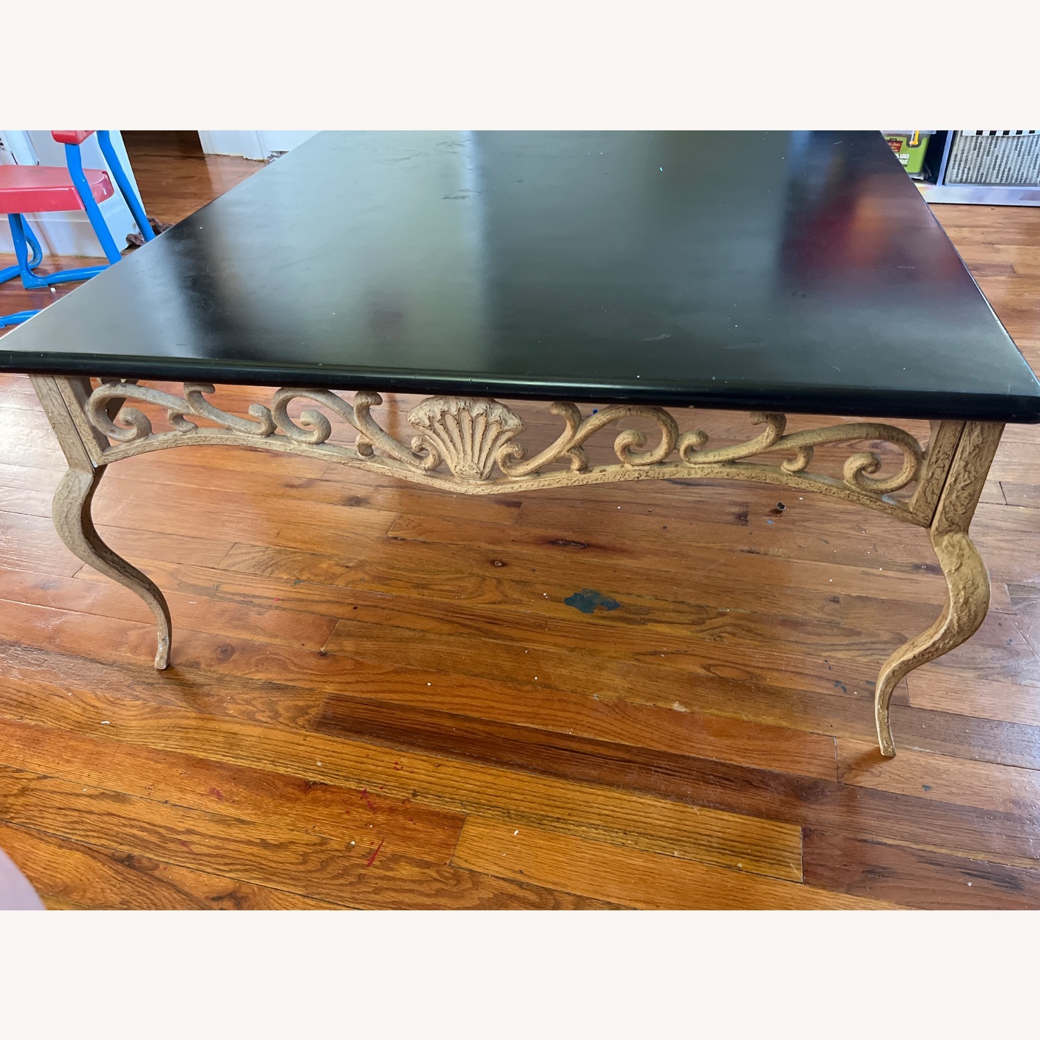 The Bombay Company Black Wood Coffee Table - image-3