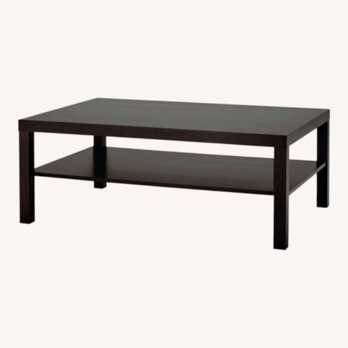 Used IKEA Dark Brown Coffee Table for sale on AptDeco