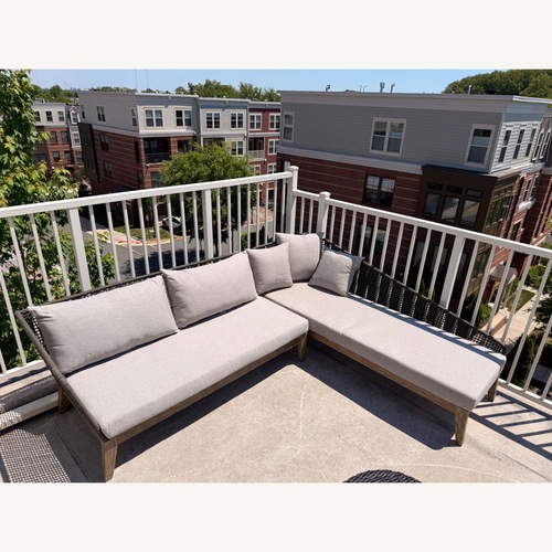 Used Modloft Modern Furniture 2 Piece Sectional for sale on AptDeco