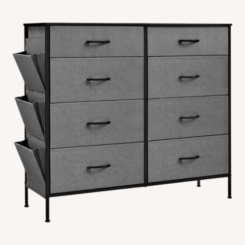 Used Amazon 8 Fabric Drawer Wooden Frame Dresser for sale on AptDeco
