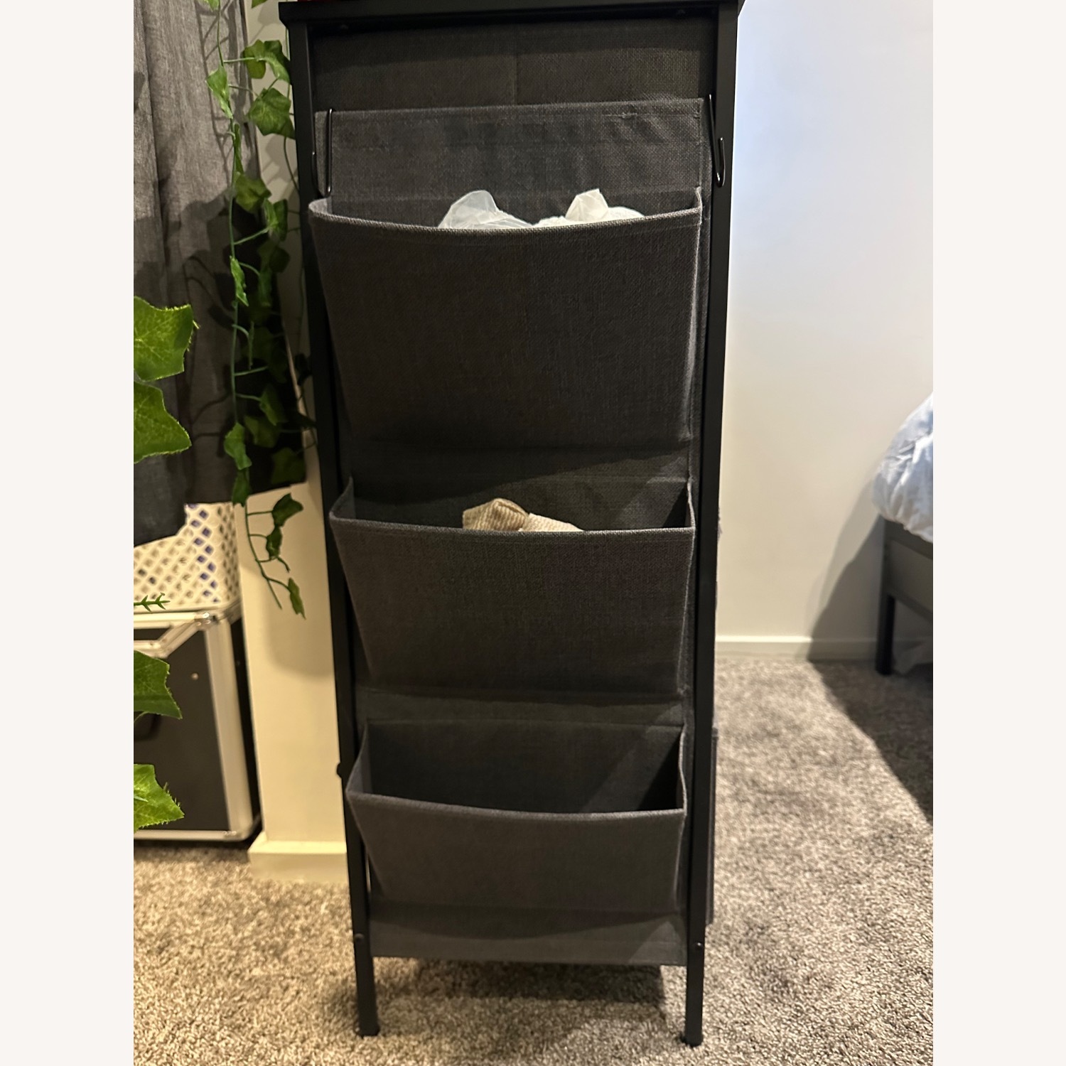 Amazon 8 Fabric Drawer Wooden Frame Dresser - image-2