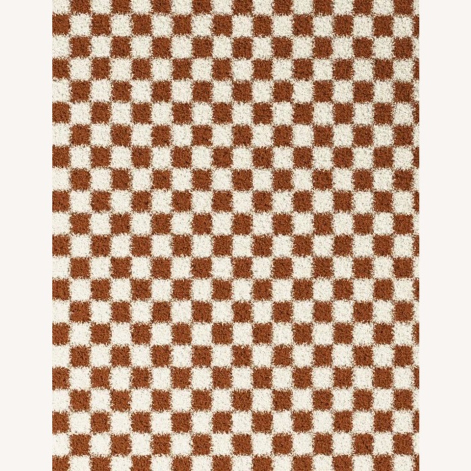 Wayfair Checkered Shag Rug - image-3