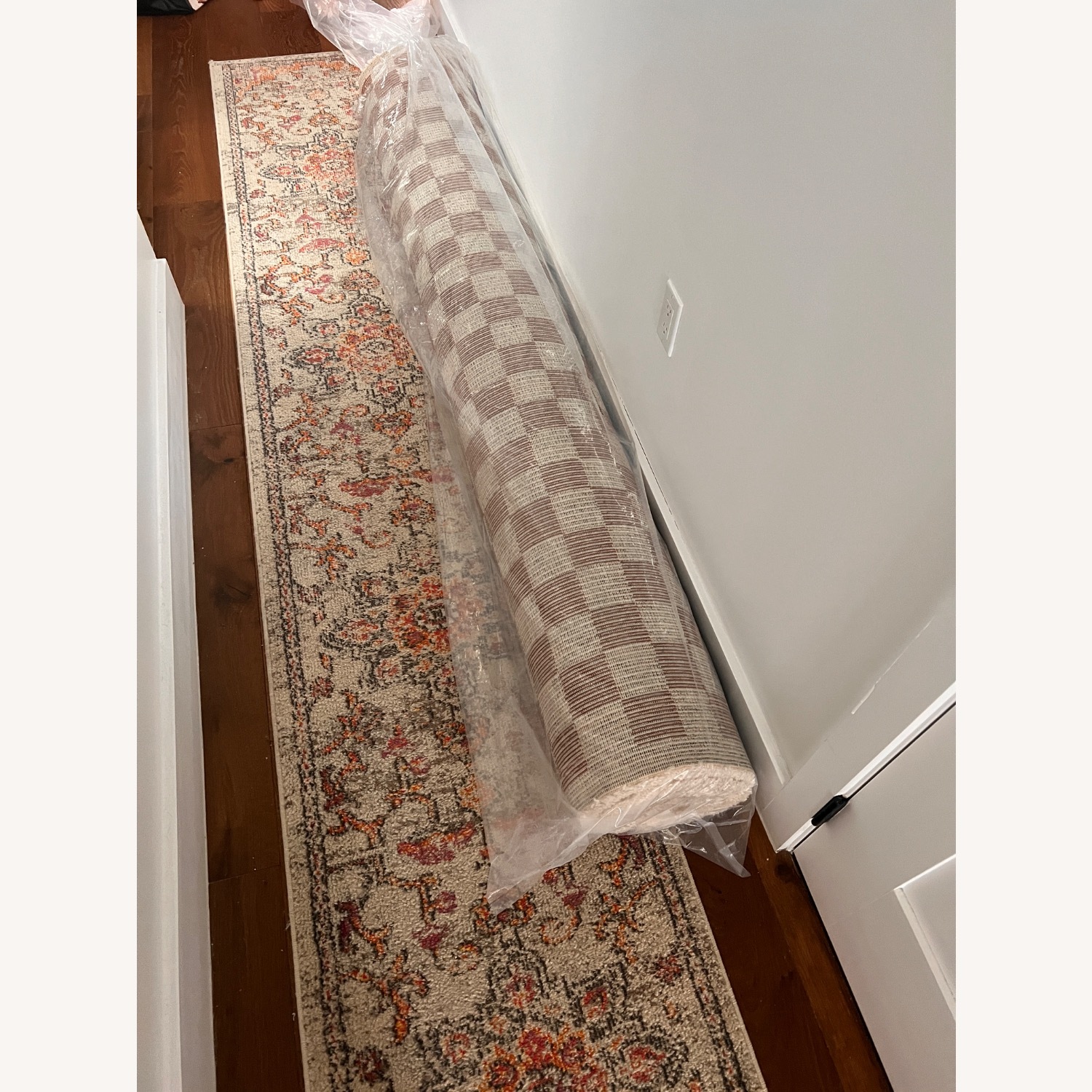 Wayfair Checkered Shag Rug - image-2