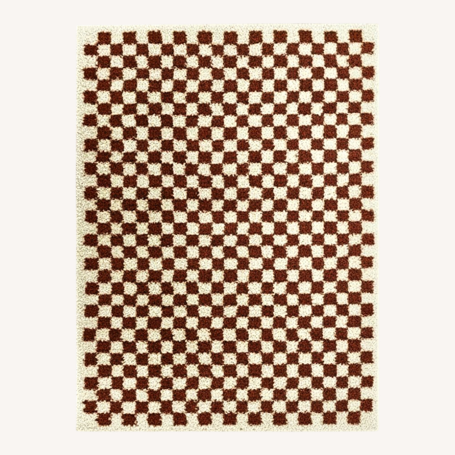 Wayfair Checkered Shag Rug - image-0