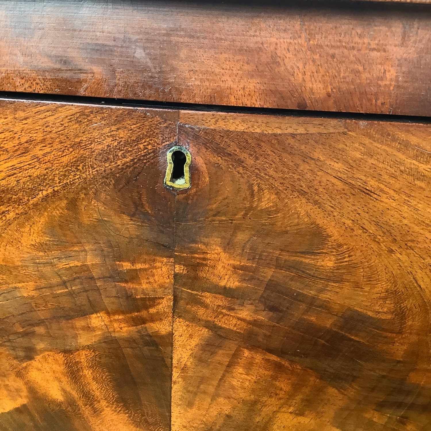 19th Century American Empire Four-Drawer Chest - image-13