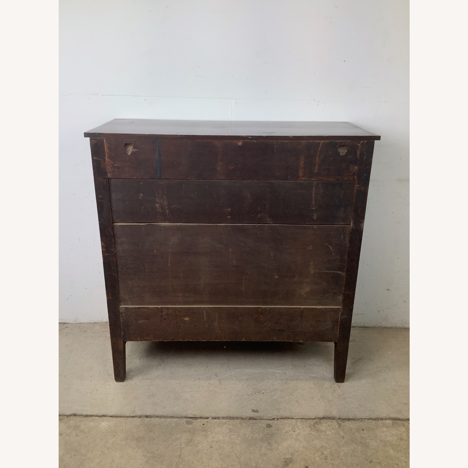 19th Century American Empire Four-Drawer Chest - image-17