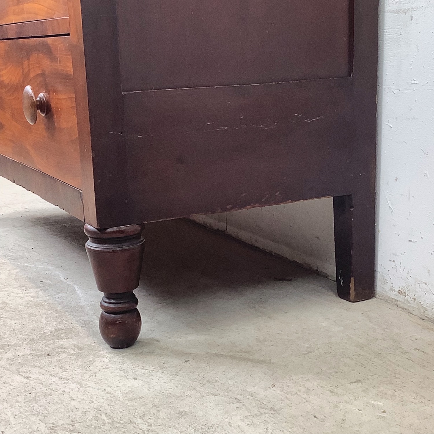 19th Century American Empire Four-Drawer Chest - image-15