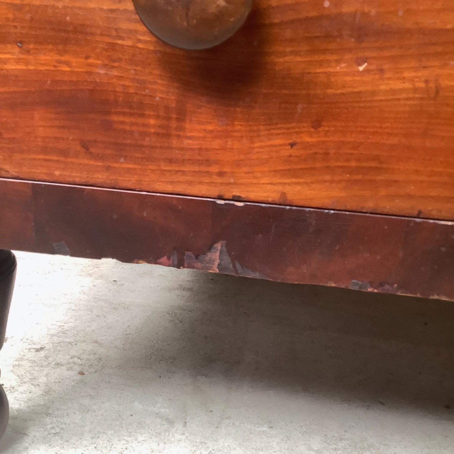 19th Century American Empire Four-Drawer Chest - image-16