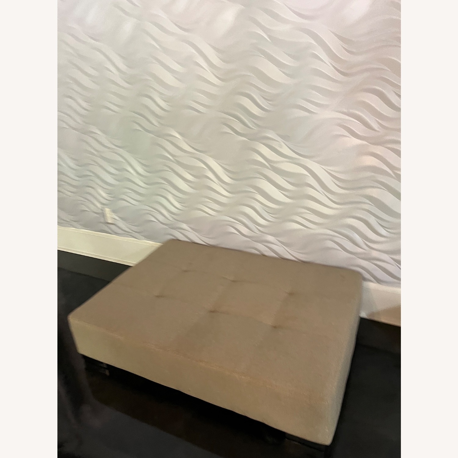 Natuzzi Italia Habita Light Brown Ottoman - image-4