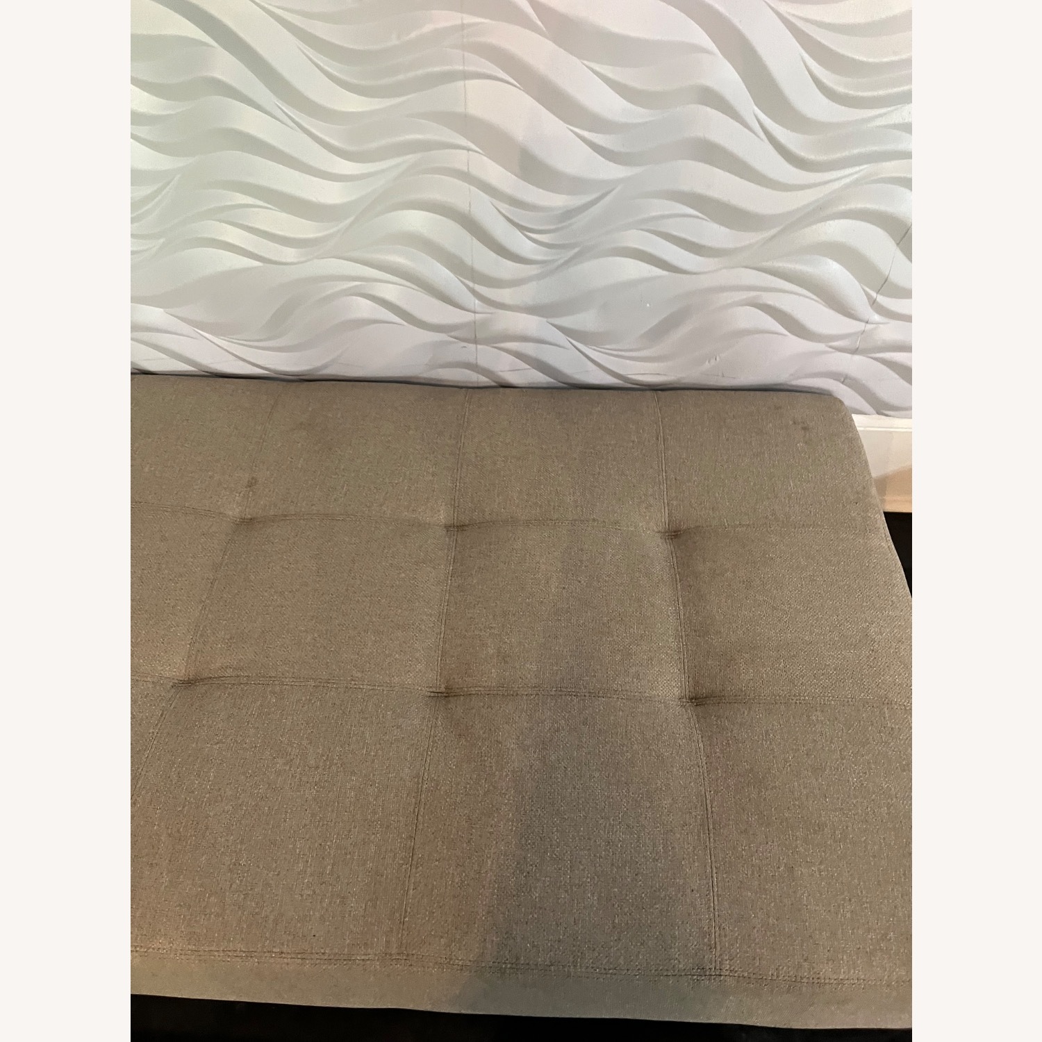 Natuzzi Italia Habita Light Brown Ottoman - image-3