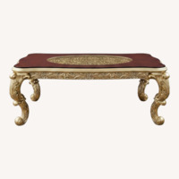Gold Cabriole Dining Table