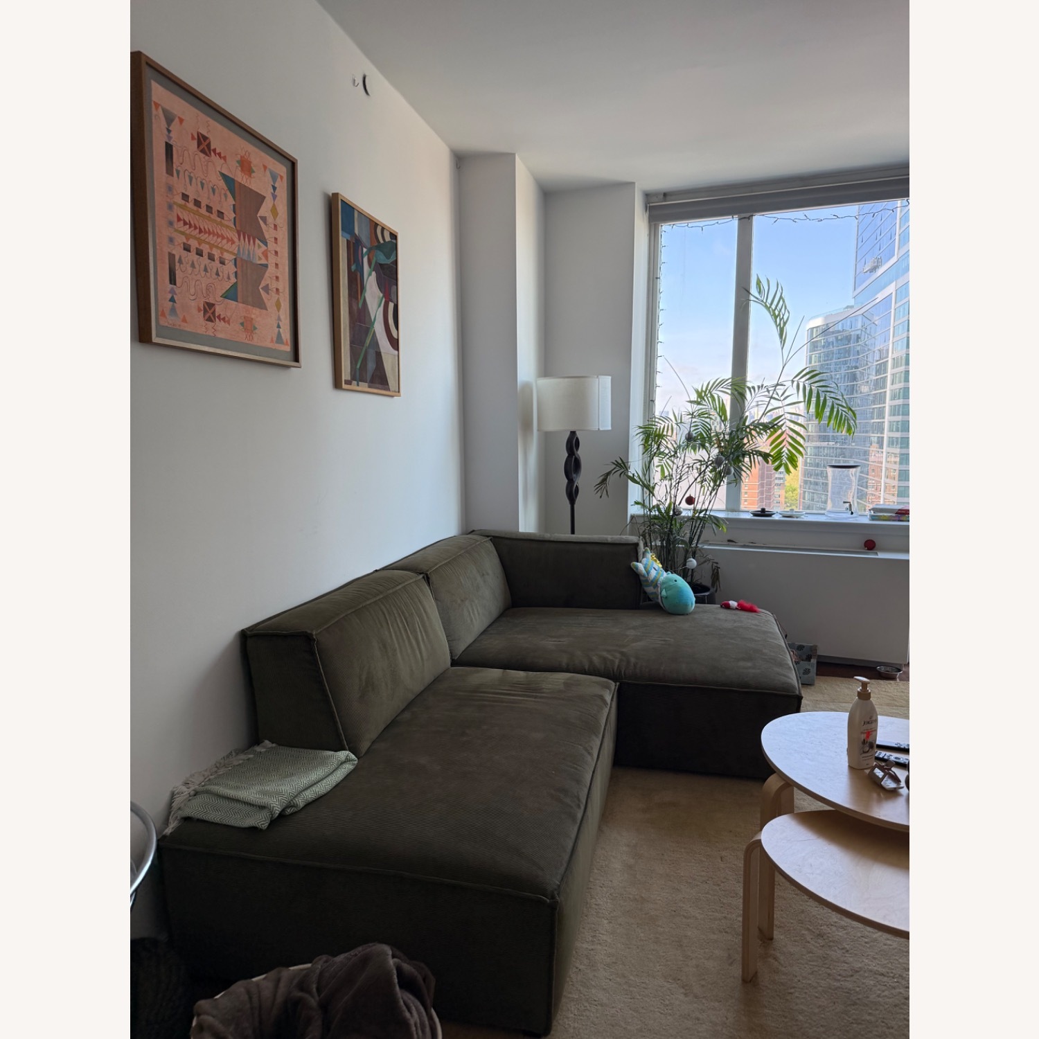 AllModern Shonnard Green 2 Piece Sectional - image-3