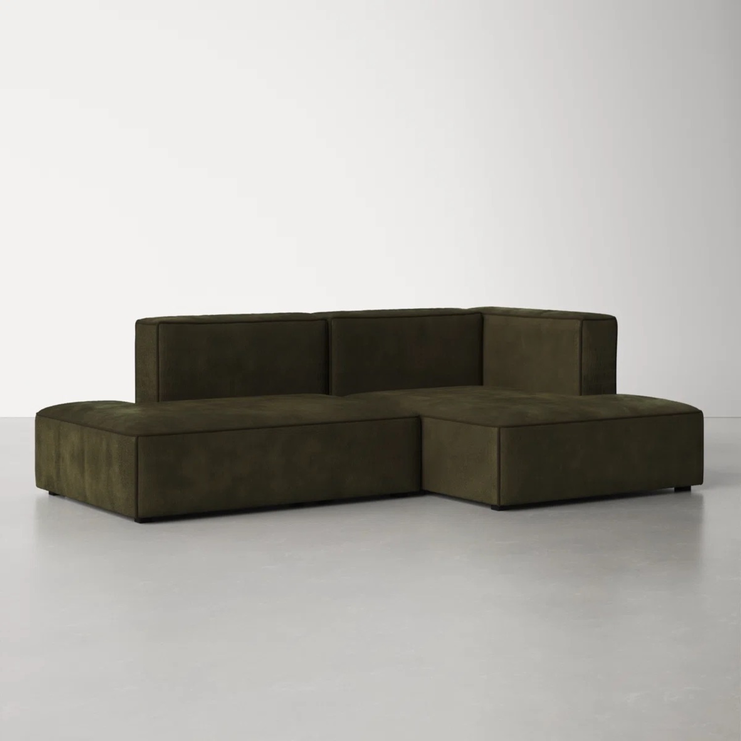 AllModern Shonnard Green 2 Piece Sectional - image-4