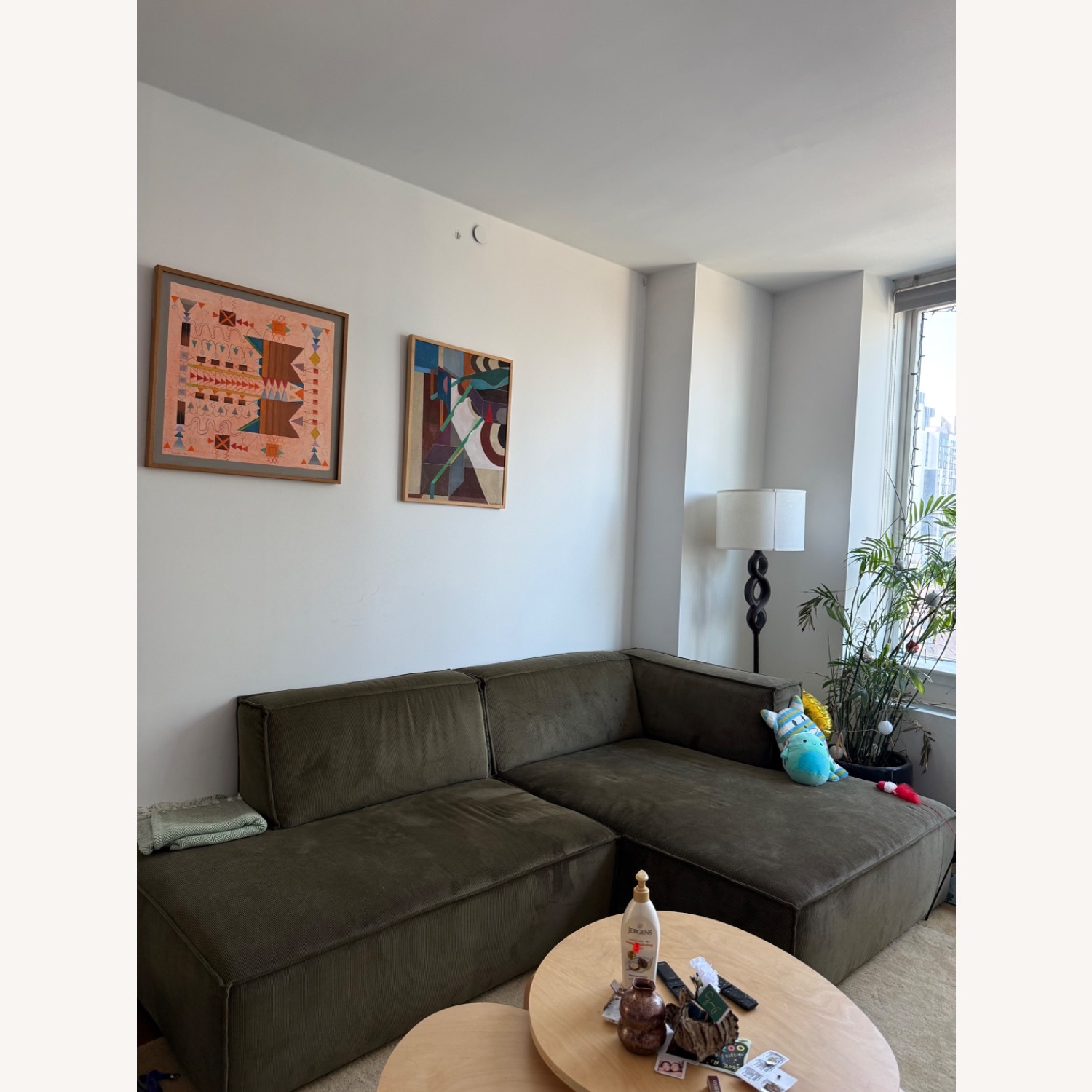 AllModern Shonnard Green 2 Piece Sectional - image-2