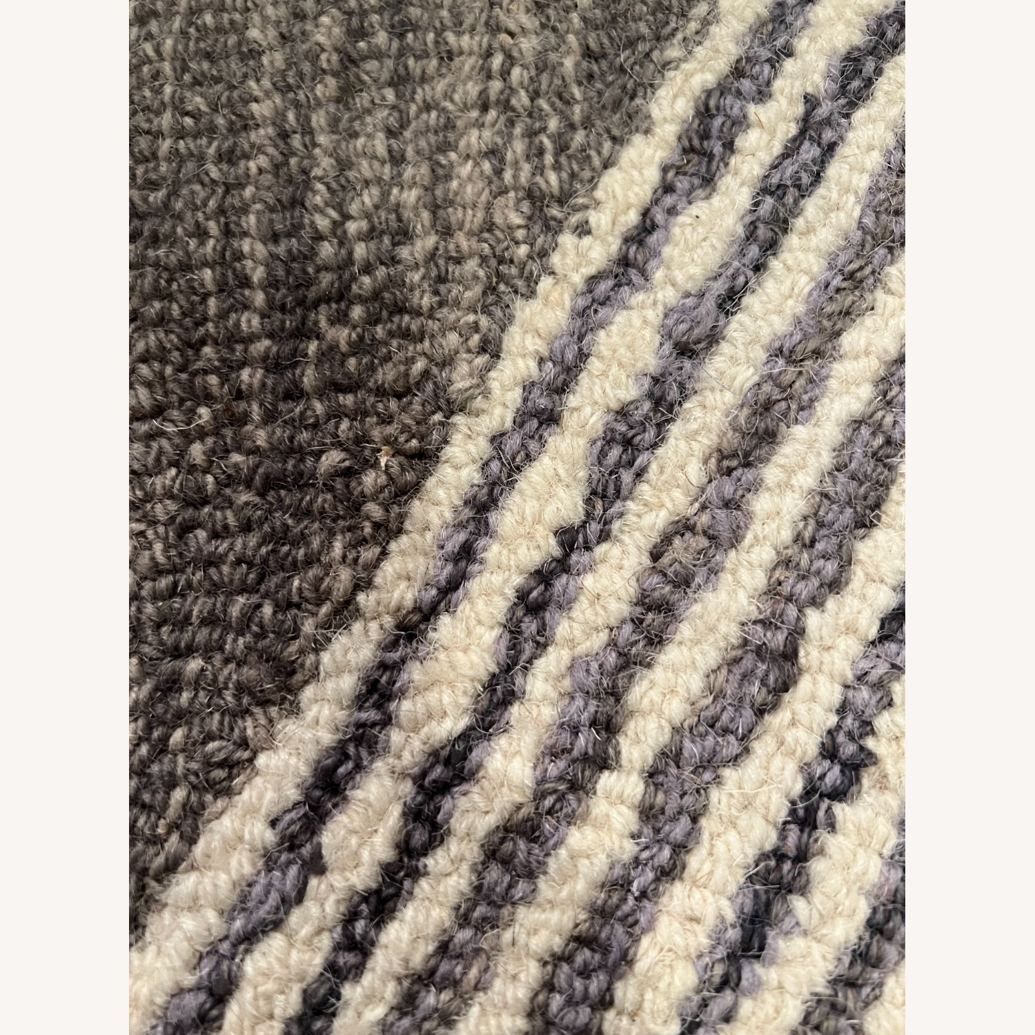 nuLOOM Light Gray Wool Area Rug 8' x 10' - image-2