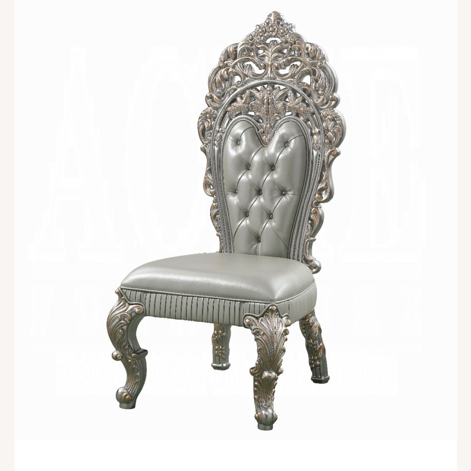Sandoval Champagne Side Chairs - image-5