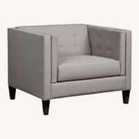 Macy's Dark Gray Armchairs