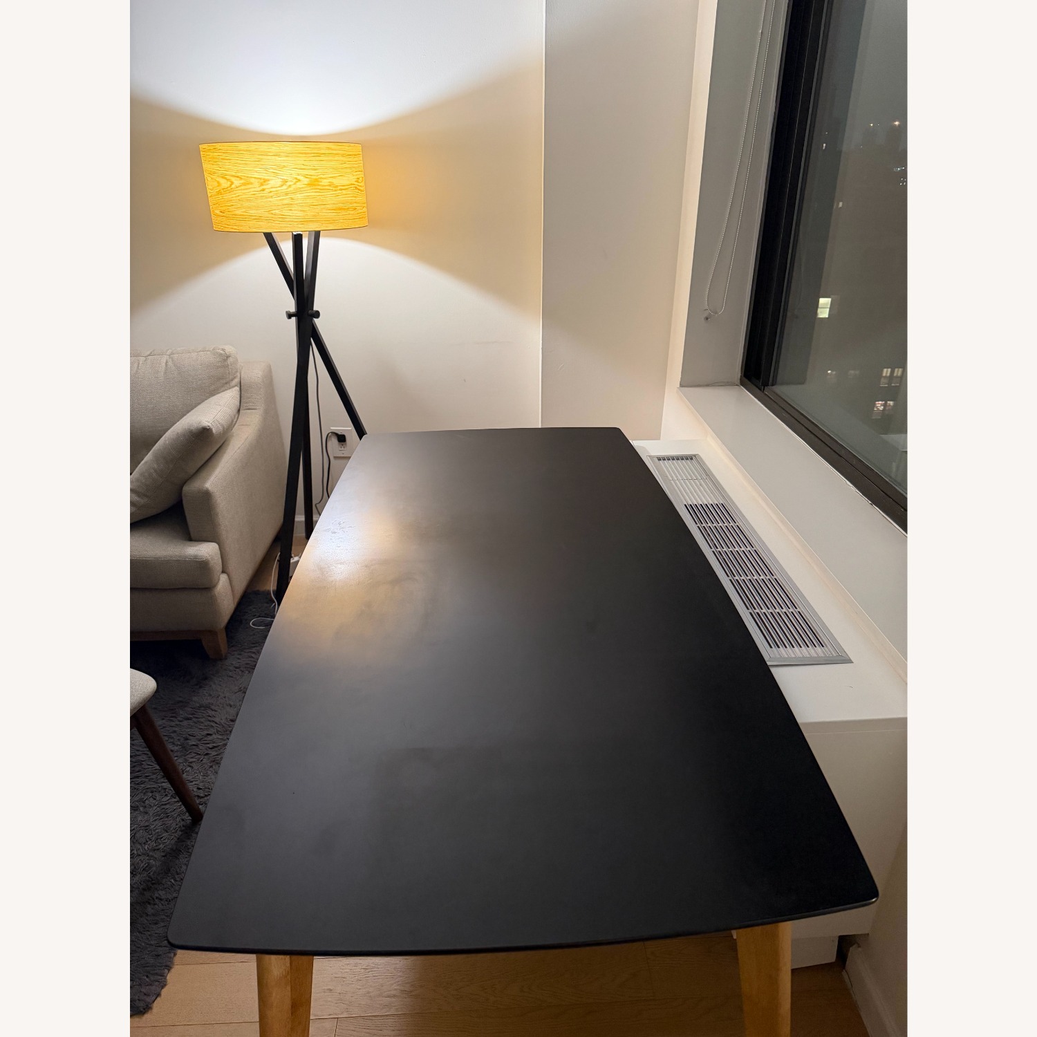 Coaster Furniture Black Wood Dining Table - image-3