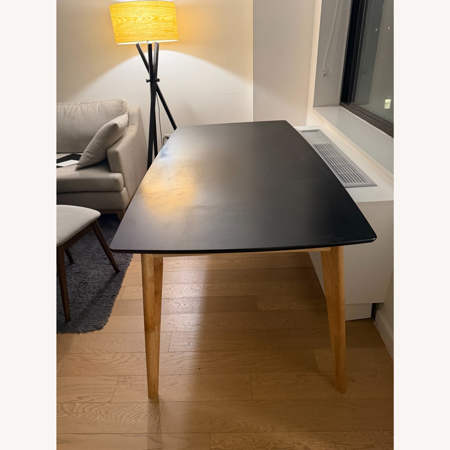 Coaster Furniture Black Wood Dining Table - image-2