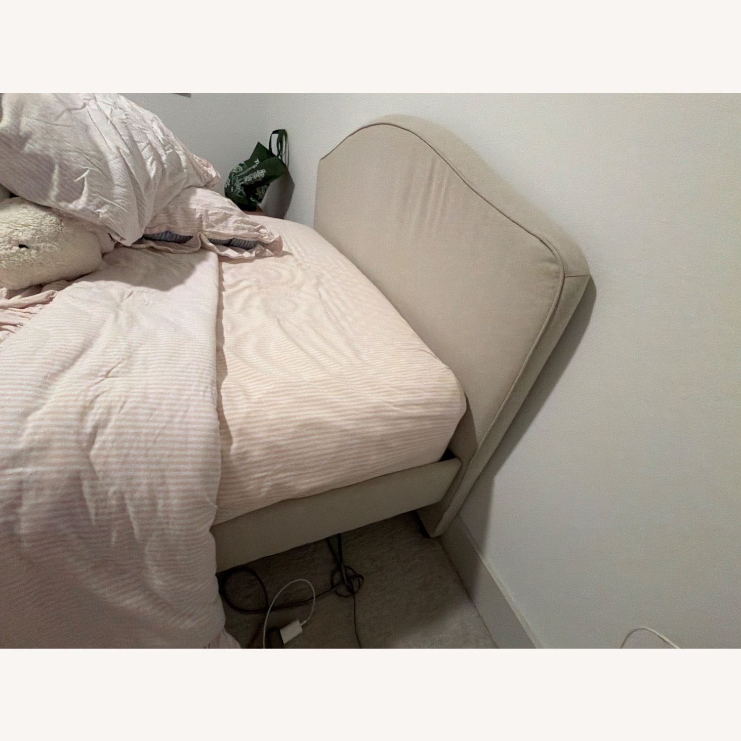 IKEA Green Fabric Full Bed - image-2