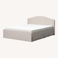 IKEA Green Fabric Full Bed