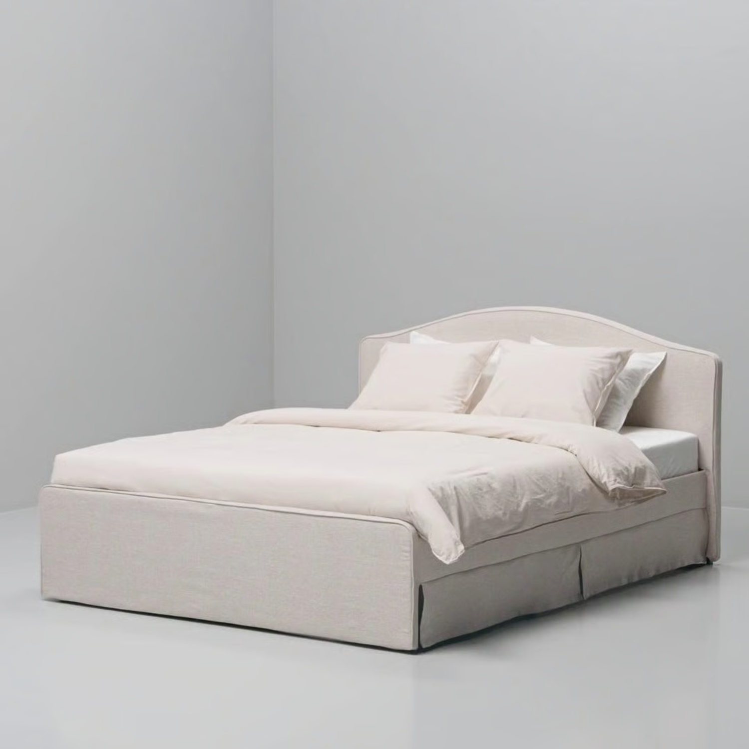 IKEA Green Fabric Full Bed - image-4