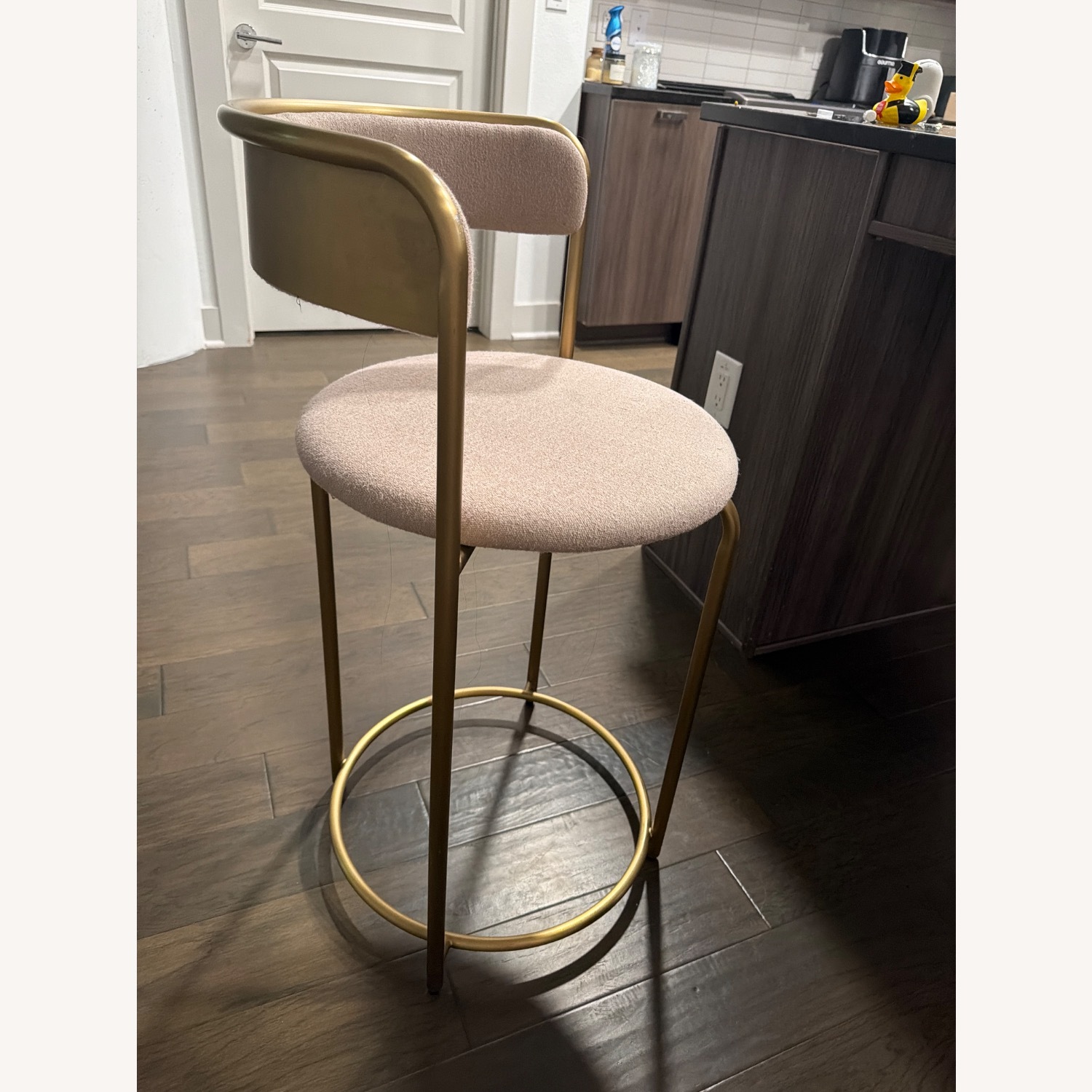 Pink Fabric Stools - image-2