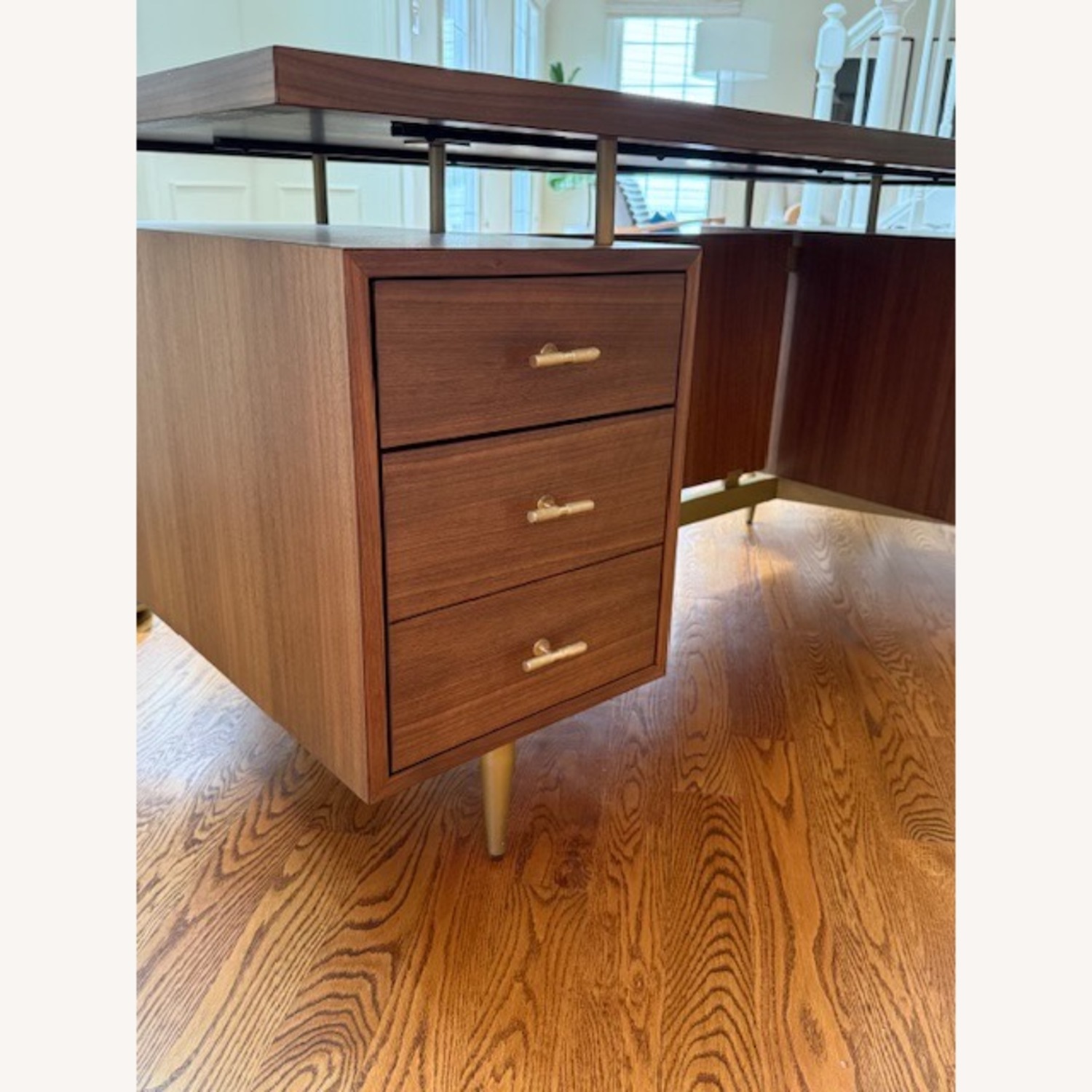 Uttermost Walnut Enterprise Executive Desk - image-5