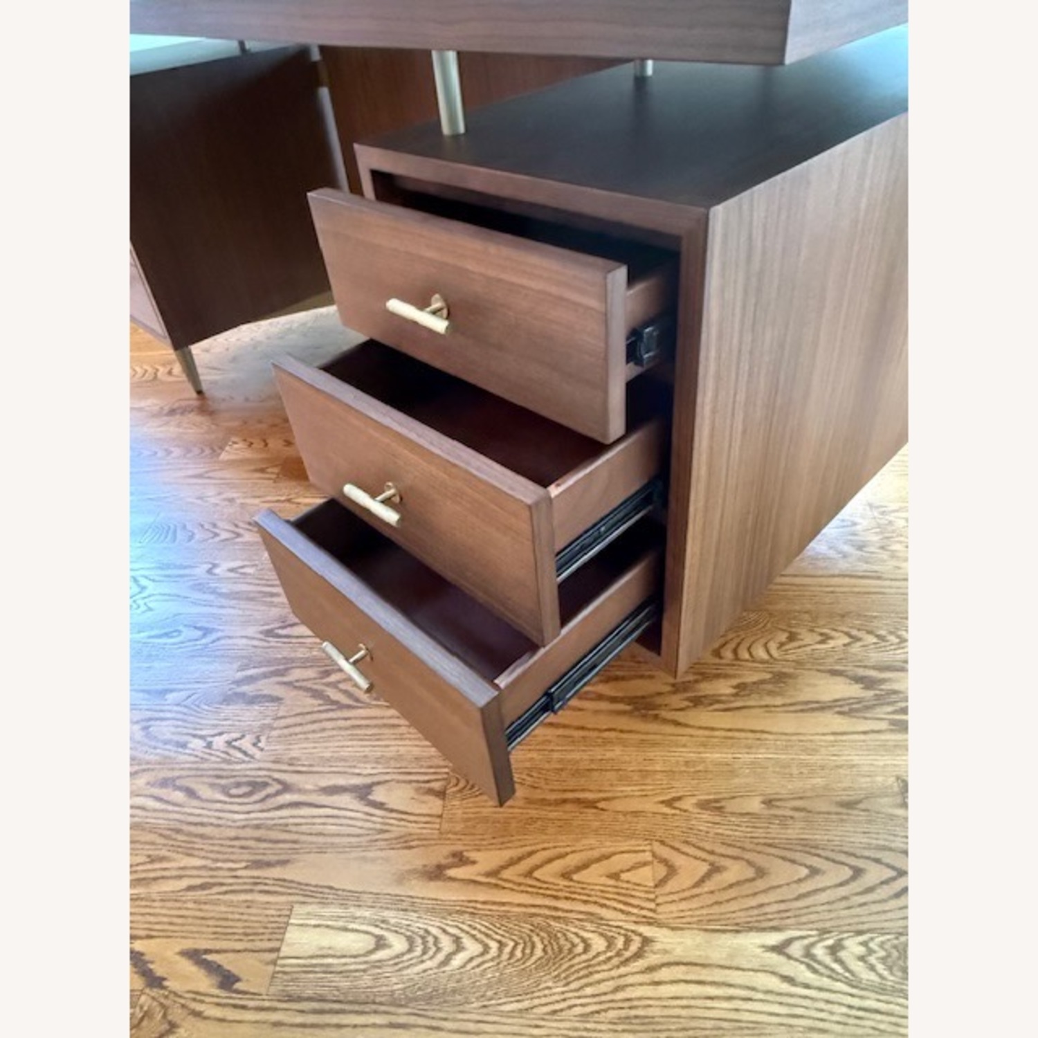 Uttermost Walnut Enterprise Executive Desk - image-8