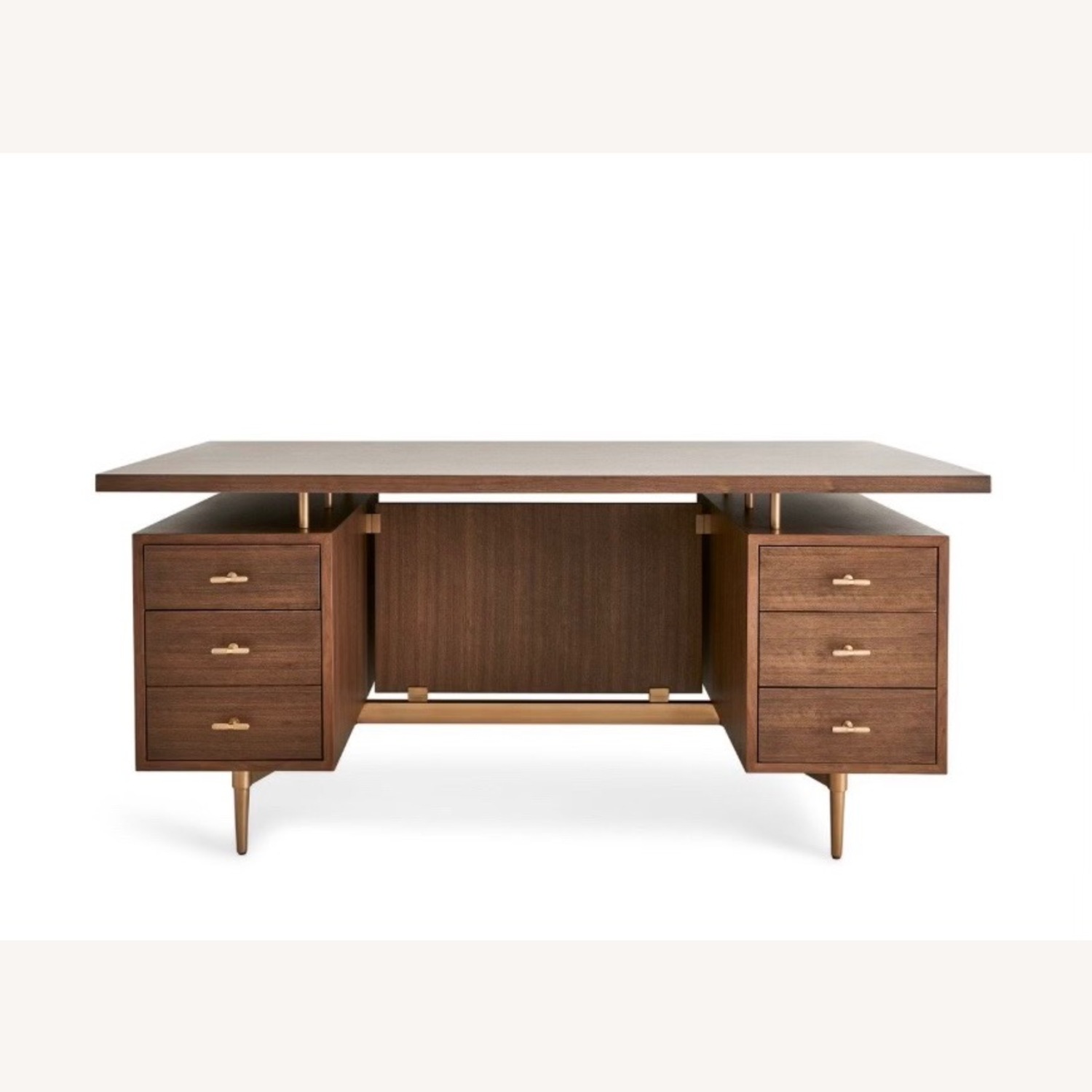 Uttermost Walnut Enterprise Executive Desk - image-1