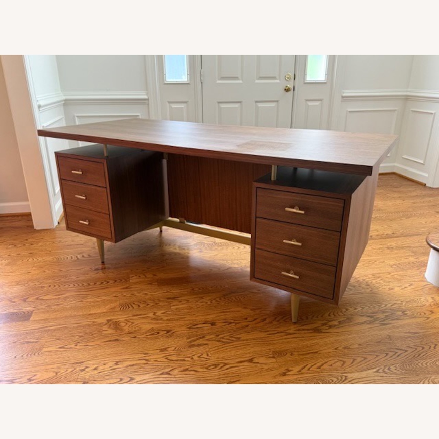 Uttermost Walnut Enterprise Executive Desk - image-2