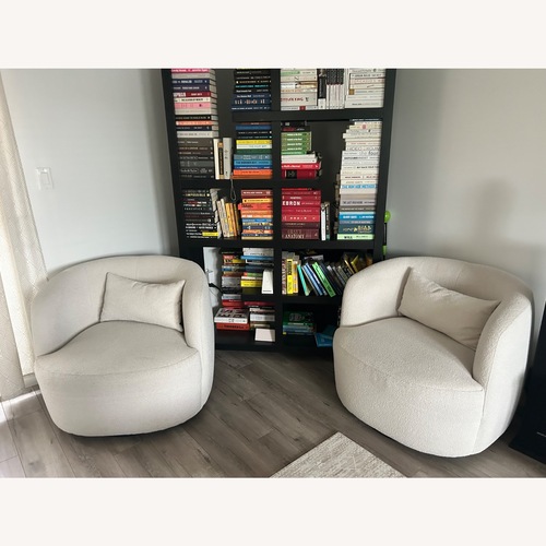 Used Wayfair White Accent Chairs for sale on AptDeco