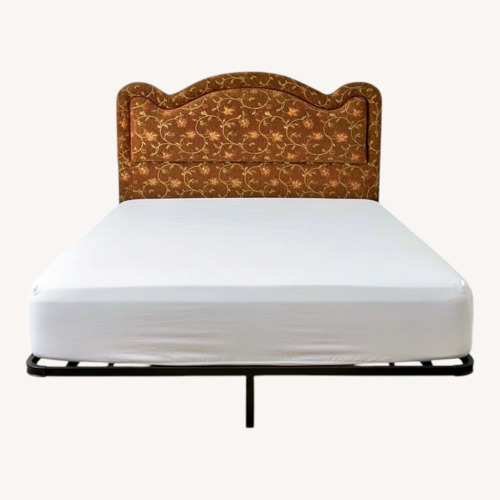 Used Taylor Made Custom Upholstered King Headboard for sale on AptDeco