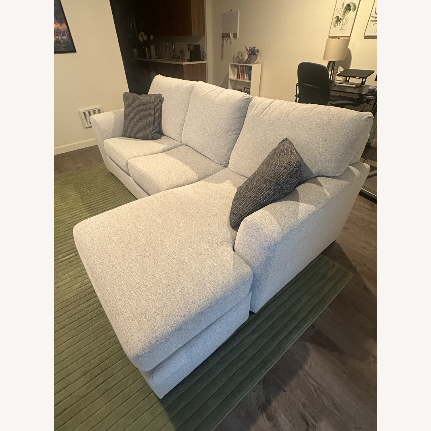 Ashley Furniture Sofa with Adjustable Chaise - image-1
