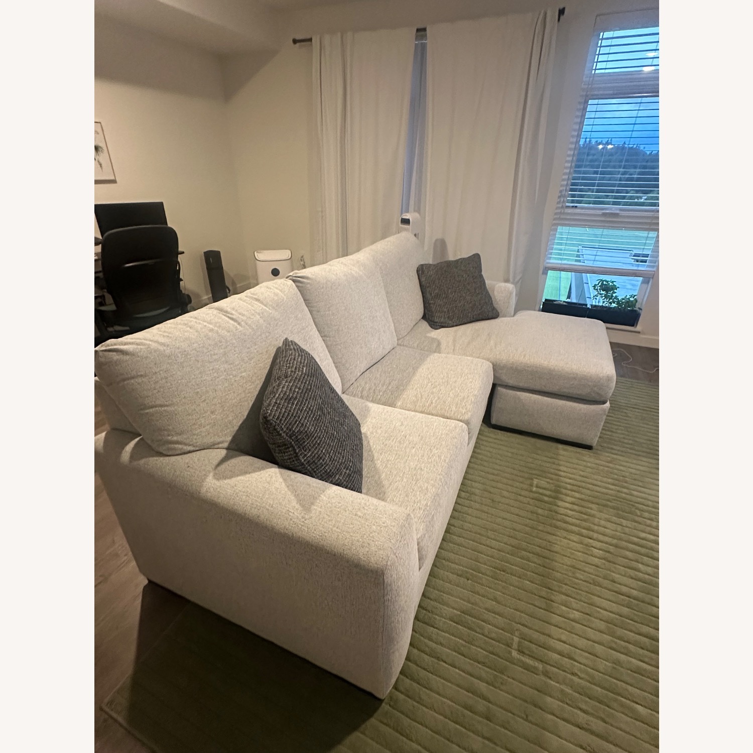 Ashley Furniture Sofa with Adjustable Chaise - image-3