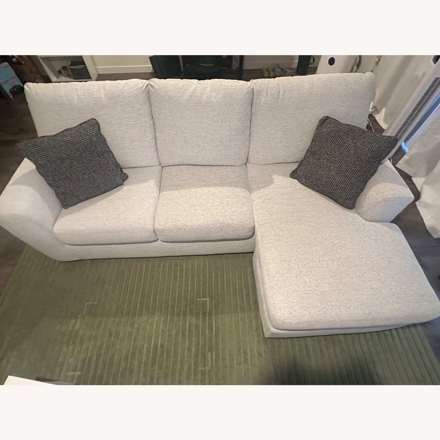 Ashley Furniture Sofa with Adjustable Chaise - image-2