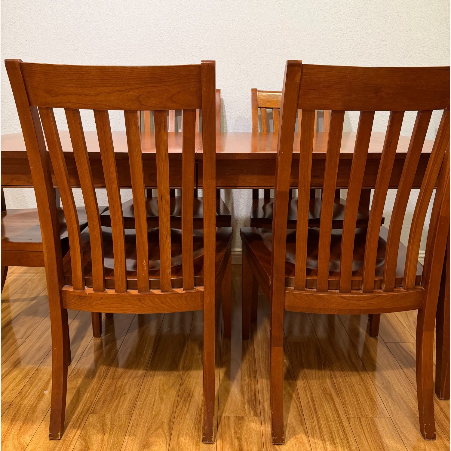 Ethan Allen Teagan Wood Dining Chairs Set of 6 - image-5