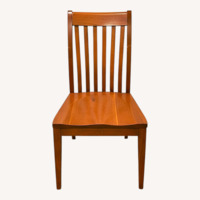 Ethan Allen Teagan Wood Dining Chairs Set of 6