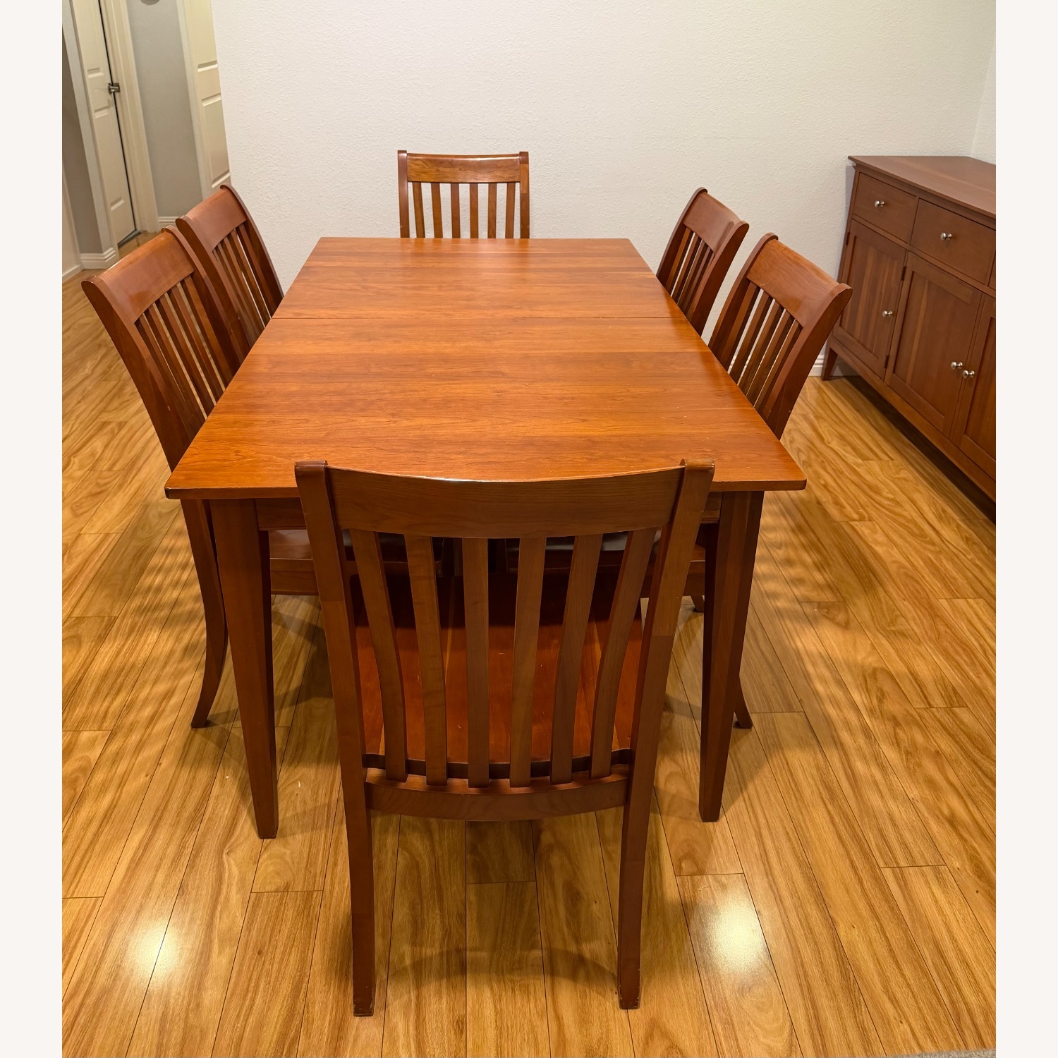 Ethan Allen Teagan Wood Dining Chairs Set of 6 - image-2