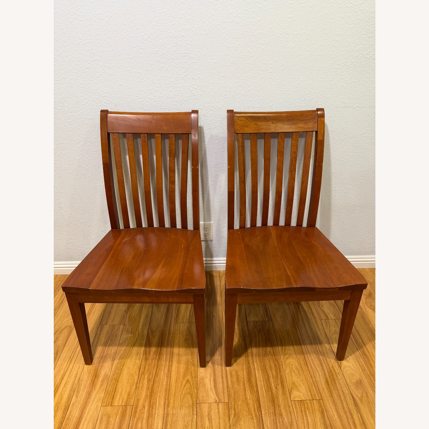 Ethan Allen Teagan Wood Dining Chairs Set of 6 - image-3