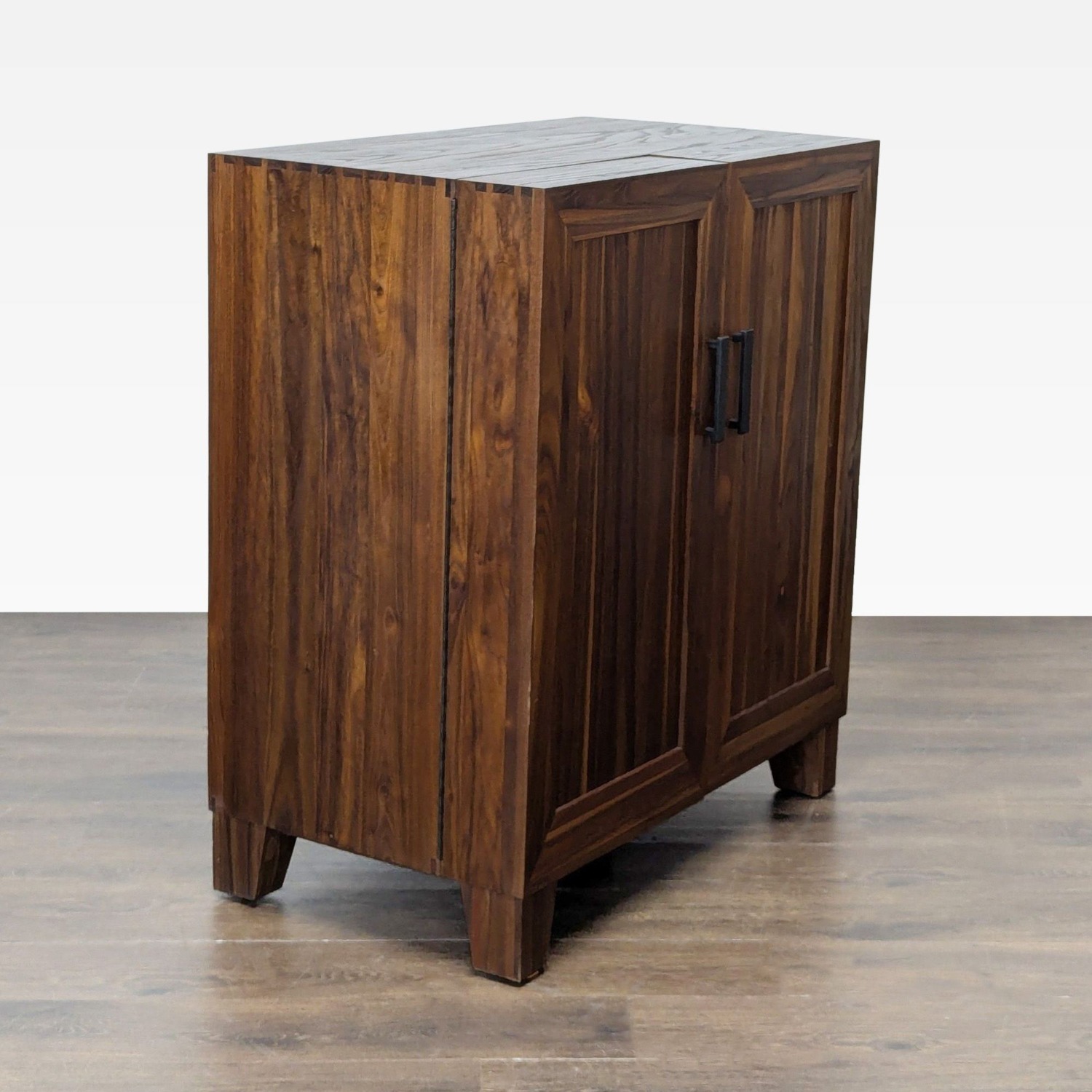 Crate & Barrel Marin Shiitake Bar Cabinet - image-3