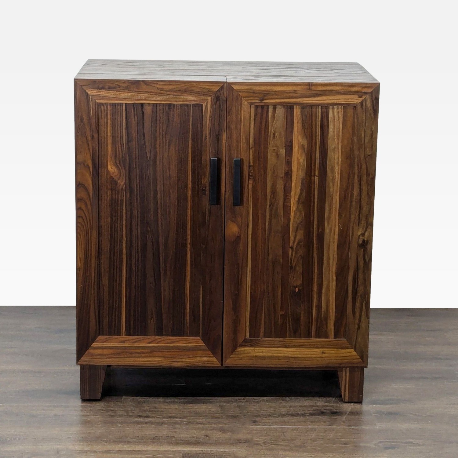 Crate & Barrel Marin Shiitake Bar Cabinet - image-1