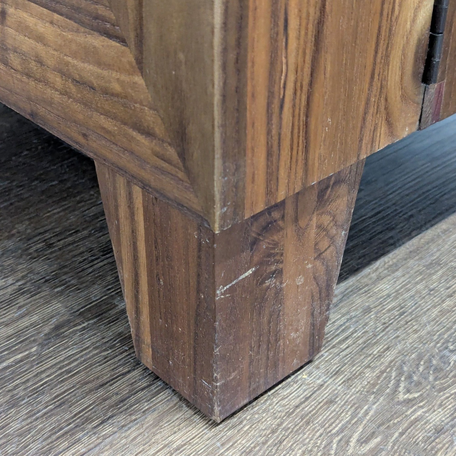 Crate & Barrel Marin Shiitake Bar Cabinet - image-8