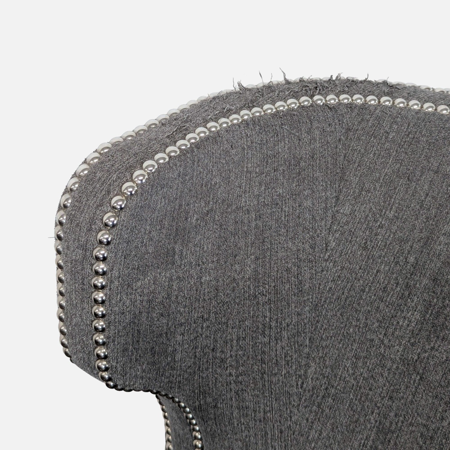 Bernhardt Kingston Gray High Back Lounge Chair  - image-5